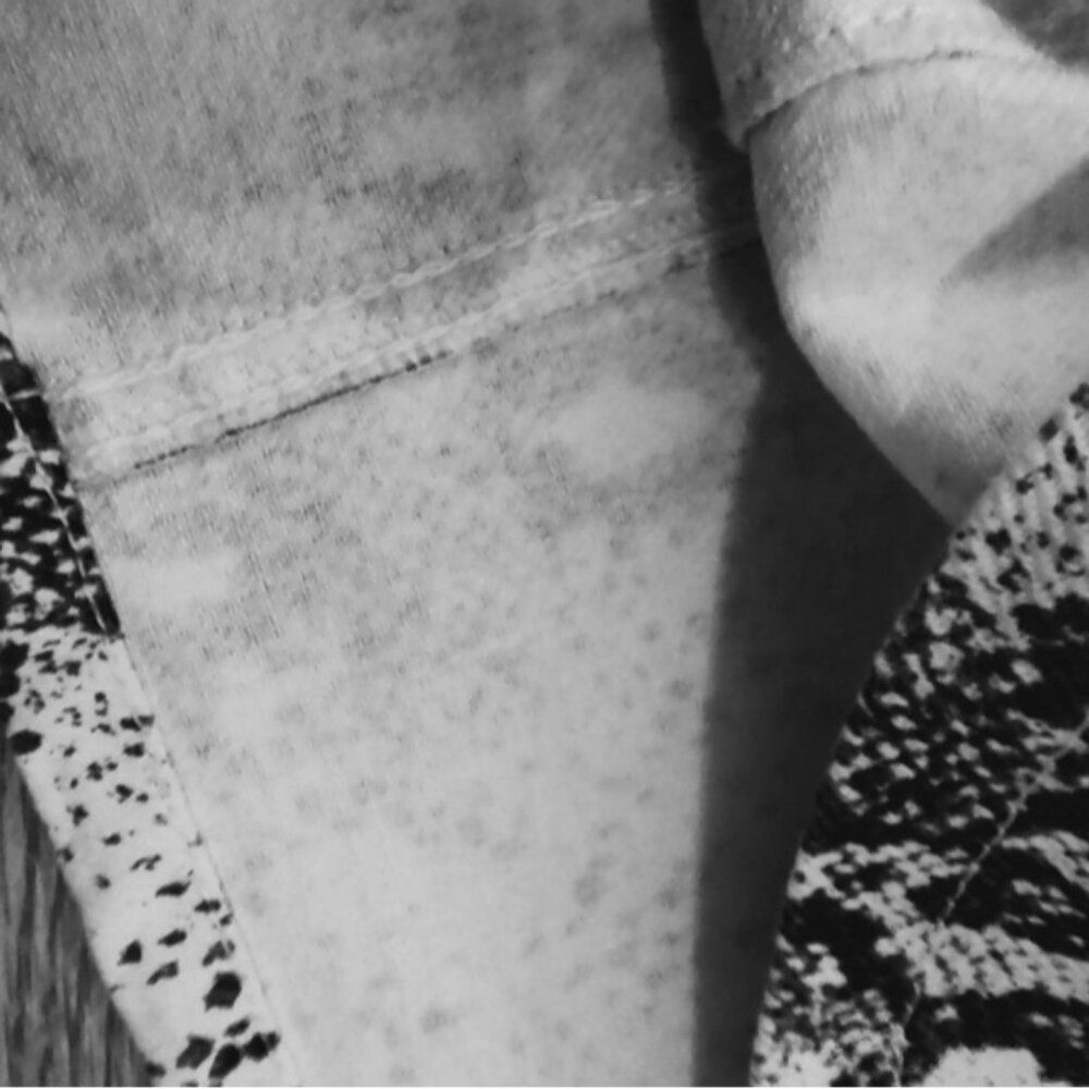 Blanknyc Python Snake Print Denim Mini Skirt 26 2 - image 6